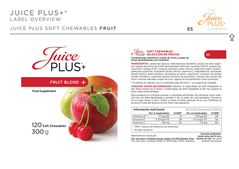 Fruit, Vegetable & Berry Blend Chewables